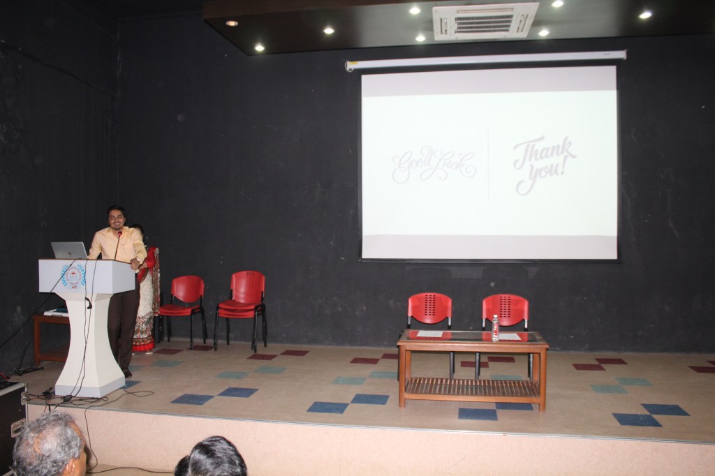 Guest Speaker at Global Academy of Technology Orientation Program.