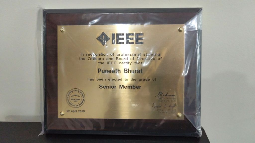 IEEE Senior Member